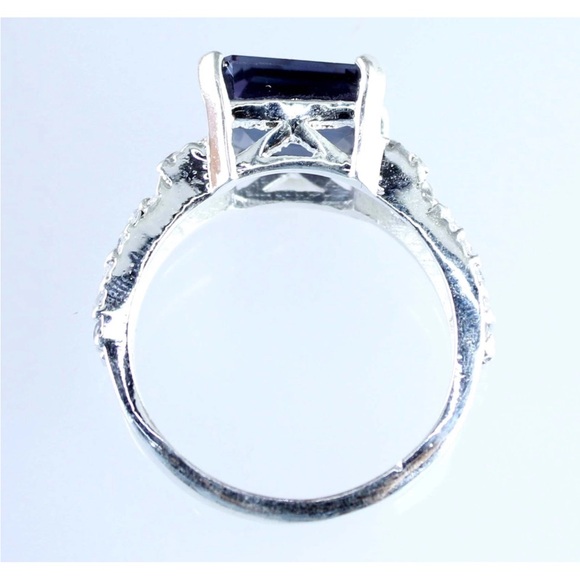 Natural Alexandrite 6.99ct AGI certified Ring Sz 9 in 925 Sterling Silver - Picture 4 of 13